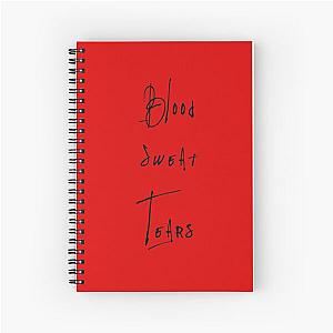 Blood Sweat & Tears (BTS) Spiral Notebook