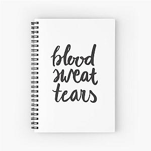 BTS - Blood Sweat Tears Calligraphy Spiral Notebook