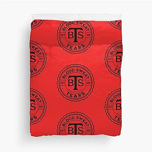 of BLOOD, SWEAT, AND TEARS - BLACK DESIGN Duvet Cover