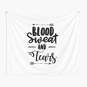 blood sweat tears Tapestry