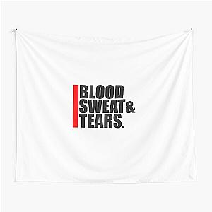 tears sweat blood blood cry tears beam blood exhausting cool endure sweating hot warm heat summer hot cool sunny holiday sweat Tapestry