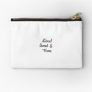 Blood Sweat & Tears Zipper Pouch