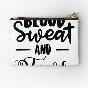 blood sweat tears Zipper Pouch