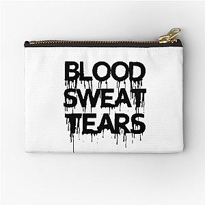 Blood Sweat and Tears Zipper Pouch