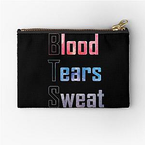 BTS - Blood, Sweat and Tears (watercolours) - Army - Kpop - RM, Suga, Jin, Jimin, J-Hope, Jungkook, V Zipper Pouch