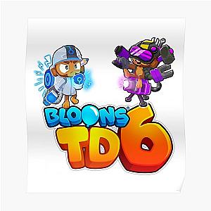 Singe Bloons Td 6 Poster RB2407