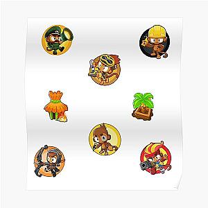 Singe Bloons Td 6 pack Poster RB2407