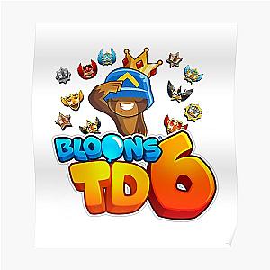 Singe Bloons Td 6 Poster RB2407