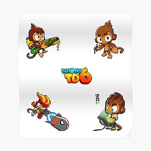 Singe Bloons Td 6 pack Poster RB2407