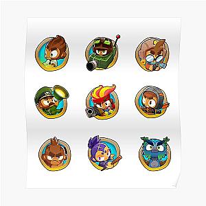 Singe Bloons Td 6 pack Poster RB2407