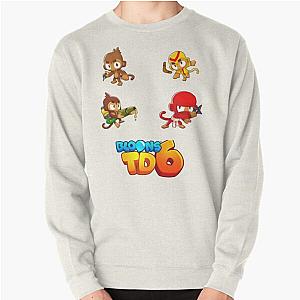 Bloons Towers - BTD6 Pullover Sweatshirt RB2407