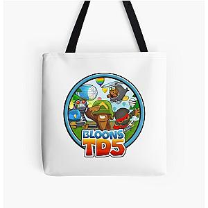 Singe Bloons Td 6 All Over Print Tote Bag RB2407