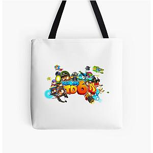 Singe Bloons Td 6 All Over Print Tote Bag RB2407