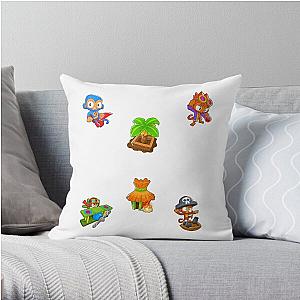 Singe Bloons Td 6 pack Throw Pillow RB2407