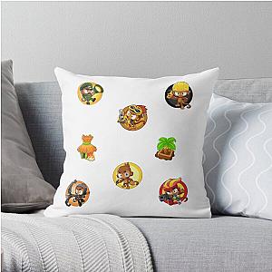 Singe Bloons Td 6 pack Throw Pillow RB2407