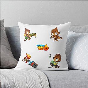 Singe Bloons Td 6 pack Throw Pillow RB2407