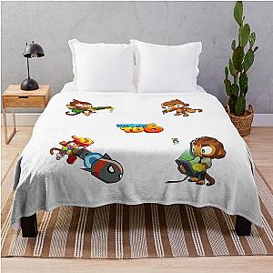 Singe Bloons Td 6 pack Throw Blanket RB2407