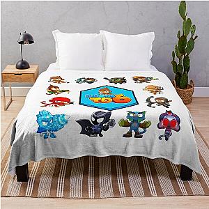 Monkey Bloons Td 6 Throw Blanket RB2407