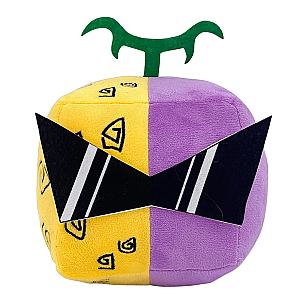 15cm Purple Yellow Demonic Blox Fruits Stuffed Toy Plush