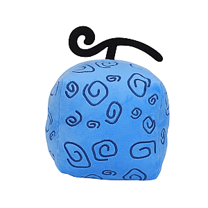15cm Blue Leopard Pattern Fruits Stuffed Toy Plush