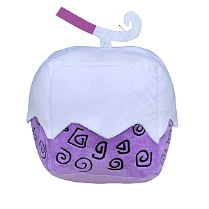 15cm Purple White Dough Fruits Stuffed Toy Plush