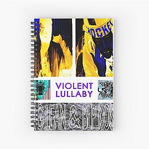 BLP Kosher and Yung Lean - Violent Lullaby Spiral Notebook