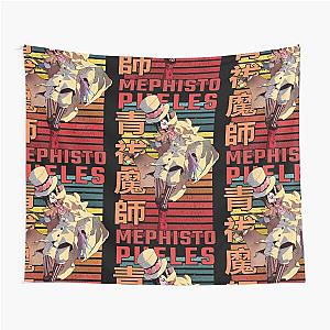 Mephisto Pheles Blue Exorcist Retro Anime Design  Tapestry