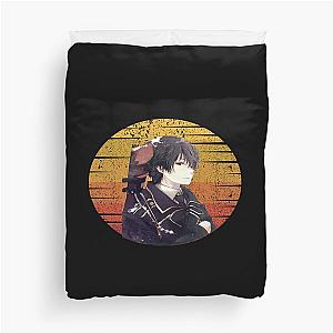 Rin okumura, blue exorcist vintage circle Duvet Cover