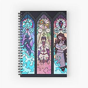 Blue Exorcist Stained glass Spiral Notebook