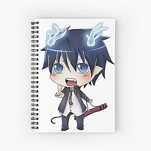 blue exorcist Spiral Notebook