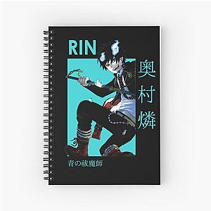 Rin Okumura Blue Exorcist Card Anime Spiral Notebook