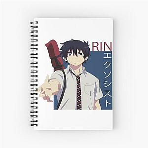 Rin Okumura Blue Exorcist Spiral Notebook