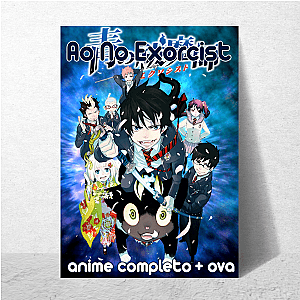 Blue Exorcist Sword Of Demon Flames Blue Exorcist Posters