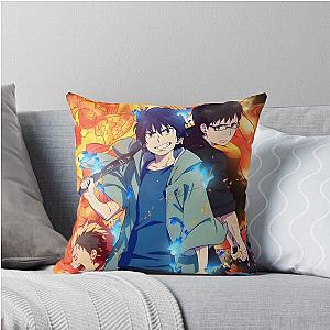 Blue Exorcist Throw Pillow