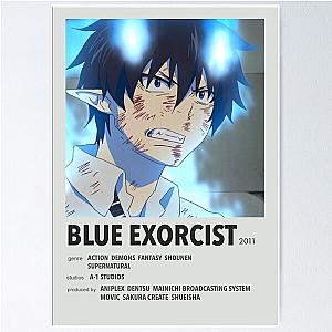 Blue Exorcist minimalist poster