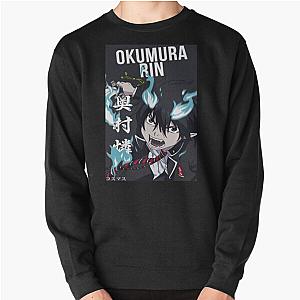 Blue Exorcist Rin Okumura Anime Character Ao no Exorcist Pullover Hoodie