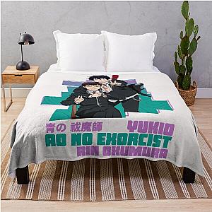 Rin Okumura - Ao no Exorcist Blue Exorcist Throw Blanket