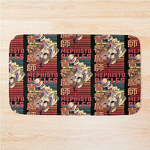 Mephisto Blue Exorcist Retro Anime Design Bath Mat