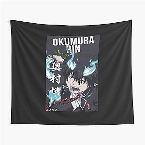 Blue Exorcist Rin Okumura Anime Character Ao No Exorcist Tapestry