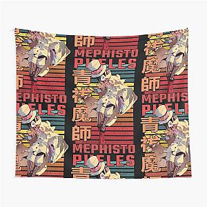 Mephisto Blue Exorcist Retro Anime Design Tapestry