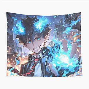 Rin Okumura Blue Exorcist Anime Fight Demon Power Urban Chaos