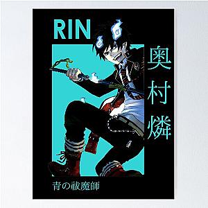 Blue Exorcist Card Anime Poster