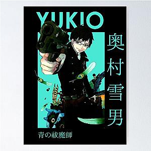 Yukio Okumura Blue Exorcist Anime Card Poster