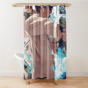 Blue Exorcist Shower Curtain