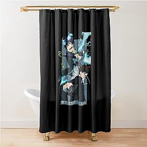 Blue Exorcist Anime manga Rin x Yukio Shower Curtain