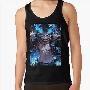 Rin Okumura Blue Exorcist Anime Demon Flames Intense Power Tank Top