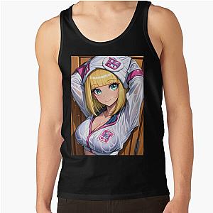 Shiemi Moriyama Blue Exorcist Fresh Shower Scene Blonde Cheerful Style Tank Top