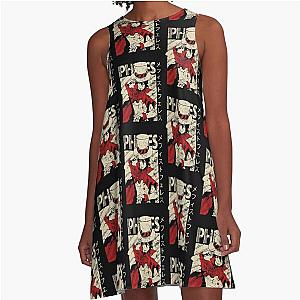 Blue Exorcist Art Vin A-Line Dress