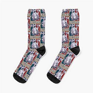 Blue Exorcist Vintage Vector Anime Socks