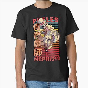 Mephisto Pheles Blue Exorcist Retro Anime Classic T-Shirt